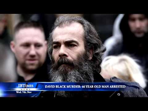 David Black murder: 46 year old man arrested