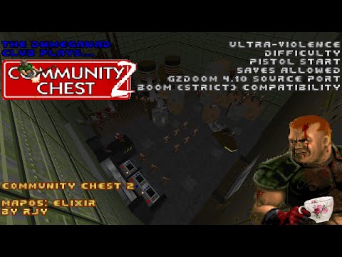 DWMegawad Club Playthrough: Community Chest 2 - MAP05 - Elixir