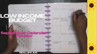 LOW INCOME: Let&#39;s Plan out September x Issa NO SPEND SEPTEMBER