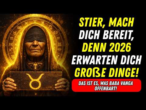 Stier: Liebe und Erfolg – Baba Vangas Vorhersagen für Ihr Jahr 2026!