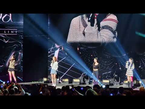 aespa - welcome to my world SYNK HYPER LINE soundcheck 30/09/2023 Dome de Paris