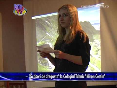 Scrisori de dragoste la Colegiul Tehnic Miron Costin
