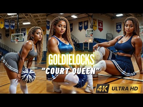 Goldielocks – “Court Queen” 👑🔥 | R&B Fashion Music Video on the Basketball Court
