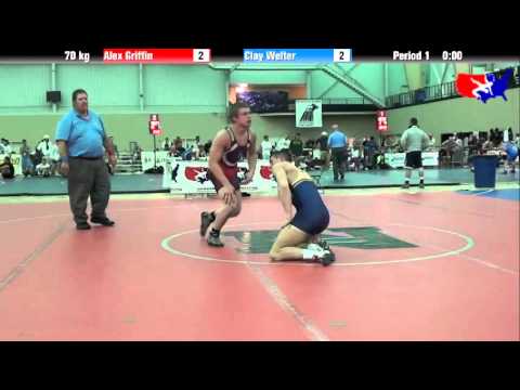 Alex Griffin vs. Clay Welter at 2013 ASICS University Nationals - FS