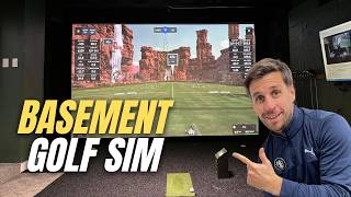 How This 2-Handicap Golfer Built His Dream Golf Sim