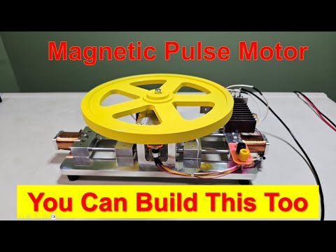 Magnetic Repulsion Resonant Pulse Motor – N‑Channel MOSFET Driver Explained & Tested