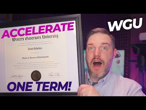 How to Accelerate and How to Pass Courses Fast as Possible at WGU
