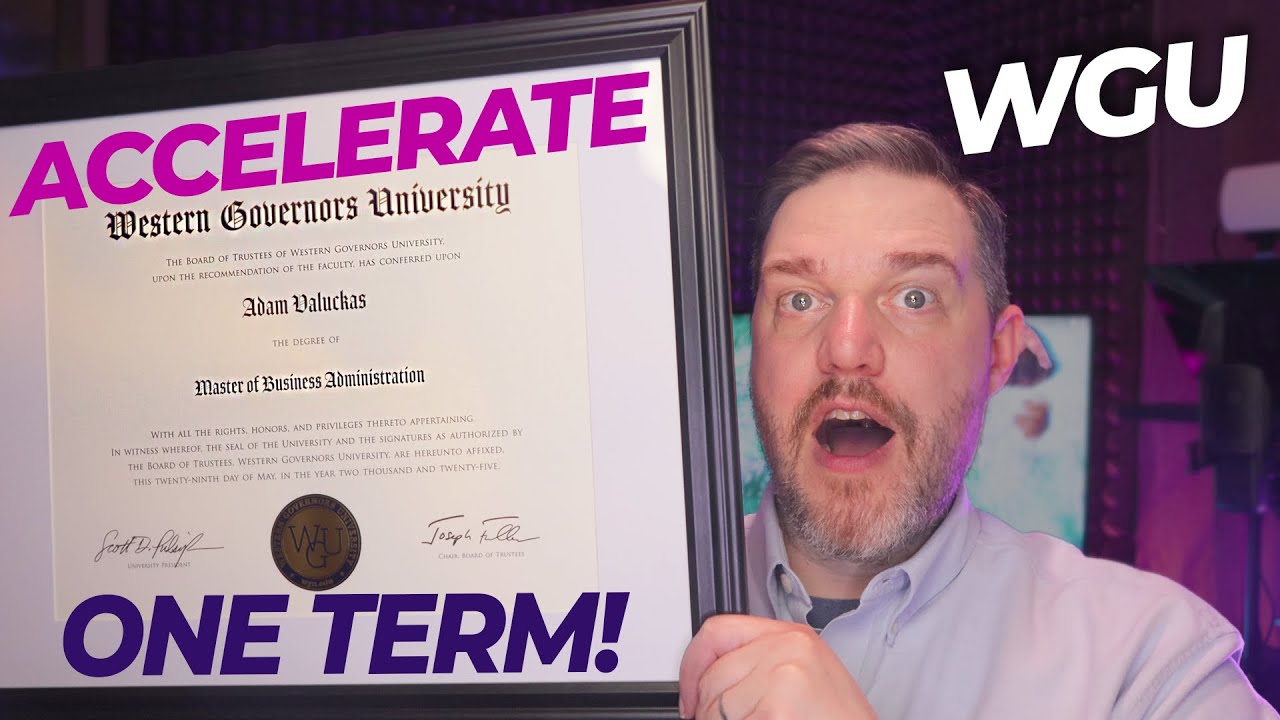 How to Accelerate and How to Pass Courses Fast as Possible at WGU