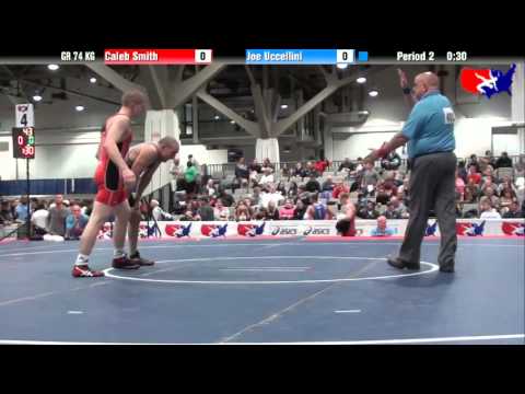 Caleb Smith vs. Joe Uccellini at 2013 Las Vegas/ASICS U.S. Open