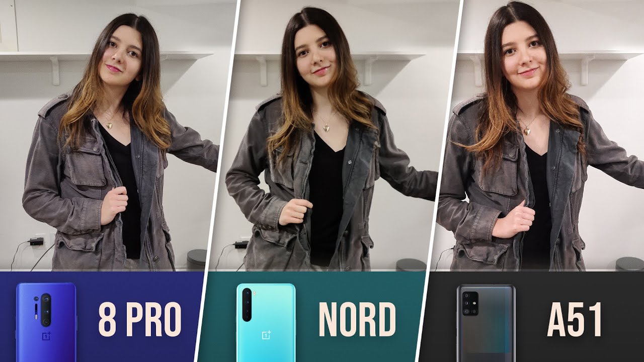 OnePlus Nord Camera vs Samsung A51 vs OnePlus 8 Pro!
