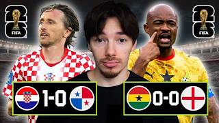 A Ghana Masterclass, England Neutralized, Panama Eliminated, Concerns with Croatia | World Cup Recap