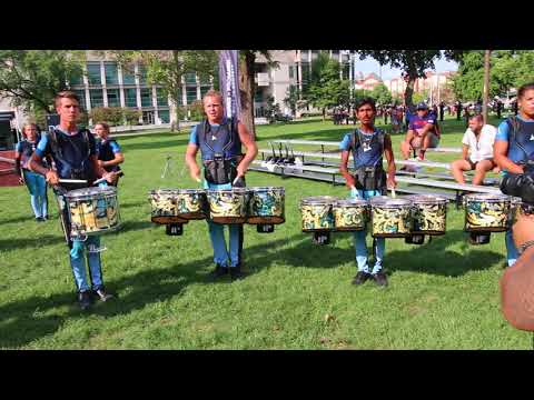 Spirit of Atlanta Drumline warmup-1 ～2018 DCI Finals(Prelim)