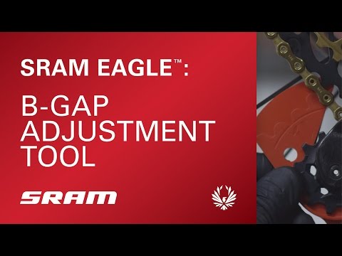 Sram Rear Derailleur Xx1 x01 Eagle Chaingap Adjustment Gage Tool Red Brand New