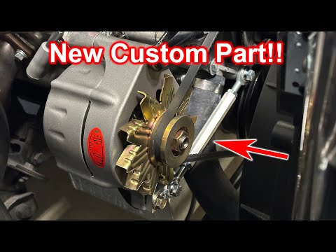 New Custom Adjustable Alternator Linkage