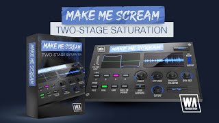 Video thumbnail for Make Me Scream - Two Stage Distortion / Saturation Plugin (VST / AU / AAX) by W. A. Production