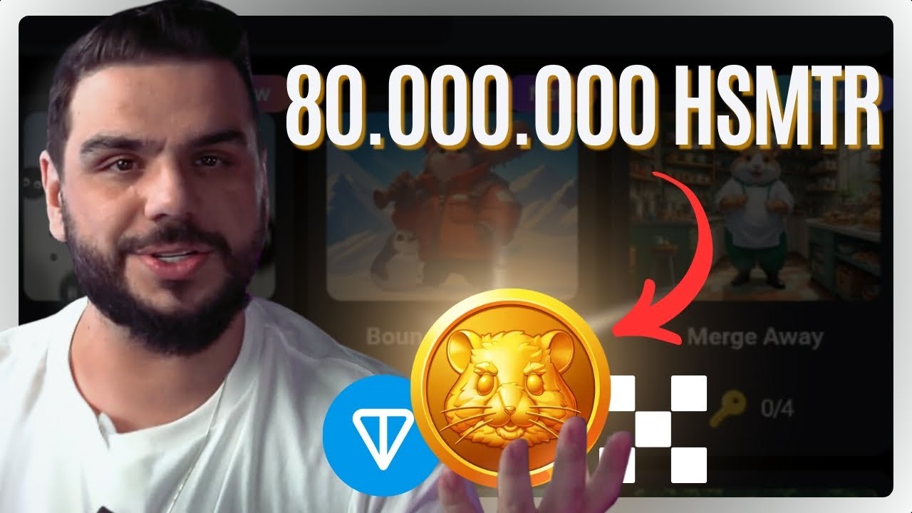 HAMSTER? AIRDROP? 80 MILHÕES EM TOKEN? OPORTUNIDADE ÚNICA NA OKX #hamsterkombat