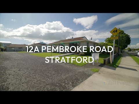 12A Pembroke Road, Stratford, Taranaki, 2 bedrooms, 1浴, Unit