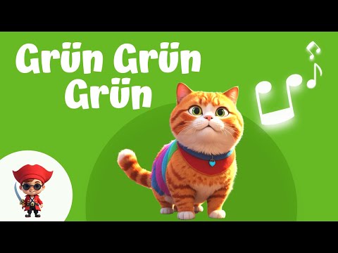 🎵 Grün Grün Grün sind alle meine Kleider - Kinderlieder zum Mitsingen | Tonpiraten