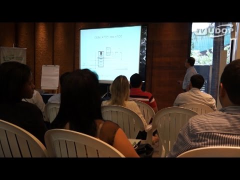 Auditor do Ministério do Trabalho palestra sobre a NR 12 em Curso UniUDOP