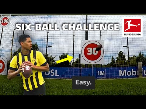 BVB Six Ball Challenge - Bellingham & Bynoe-Gittens vs Akanji & Brandt