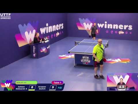 WINners CUP table 1  10.11  Zaitsev Aleksandr A - Arzanov Dmitrii     21:00