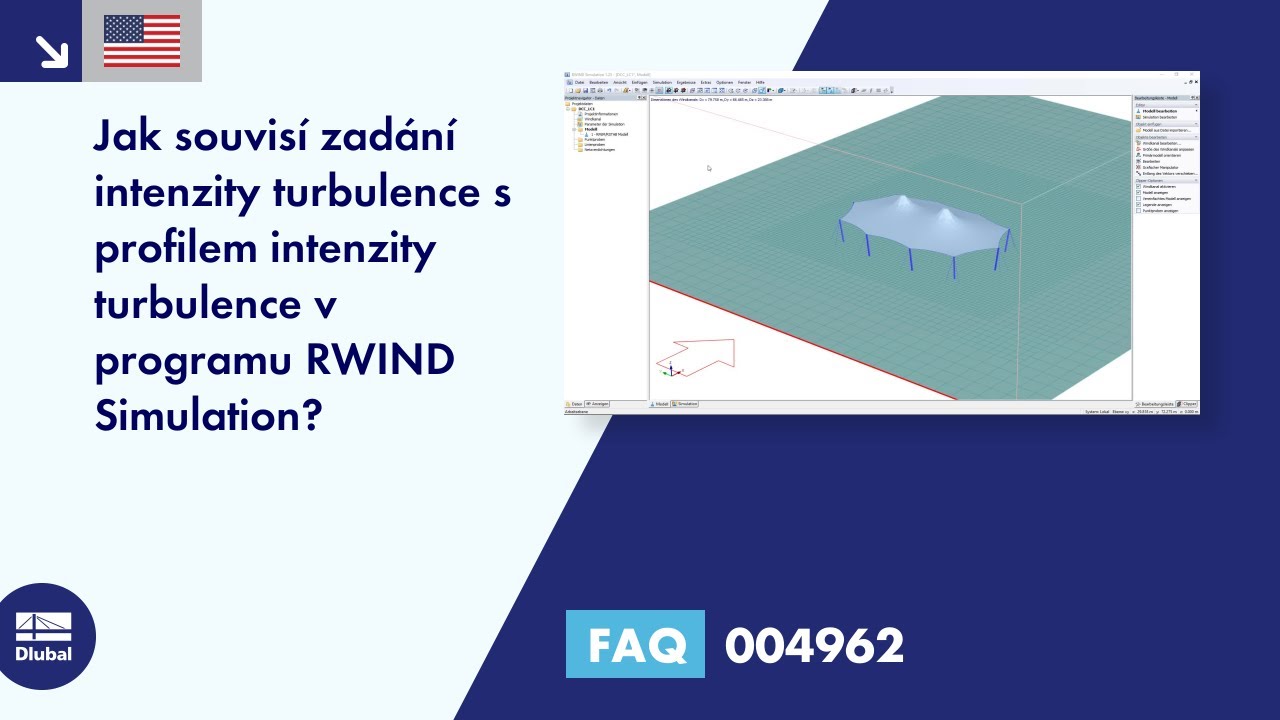 FAQ 004962 | Jak souvisí zadání intenzity turbulence s profilem intenzity turbulence v programu RWIND Simulation?