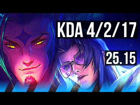 RAKAN vs YONE (MID) | 4/2/17 | KR Master | 25.15