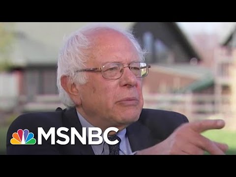 Bernie Sanders Cites MLK, Eugene Debs Among Heroes | Rachel Maddow | MSNBC