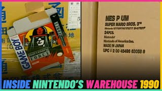 Inside Nintendo's Warehouse In 1990