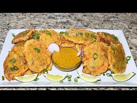 How to make Jamaican saltfish fritters