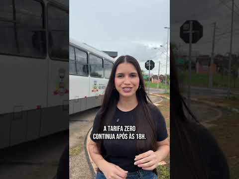 🚌 SÁBADO COM TARIFA ZERO