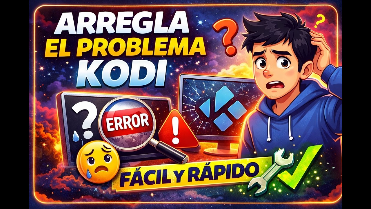 ✅️ 🔥 ERROR EN KODI 2026 – CÓMO DETECTARLO Y ARREGLARLO RÁPIDO 2026 🟢