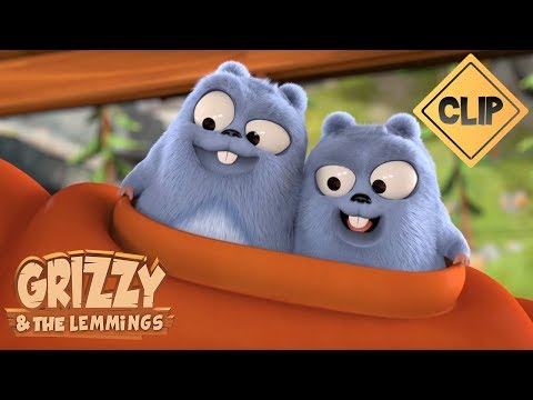 Le combat de sumo de Grizzy & les Lemmings - Grizzy & les Lemmings