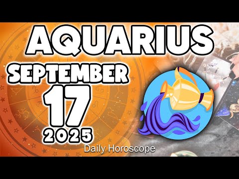 𝐀𝐪𝐮𝐚𝐫𝐢𝐮𝐬 ♒ 🤗THE END IS COMING🙏 GOD SAYS ENOUGH❗ Horoscope for today SEPTEMBER 17 2025 🔮 #horoscope