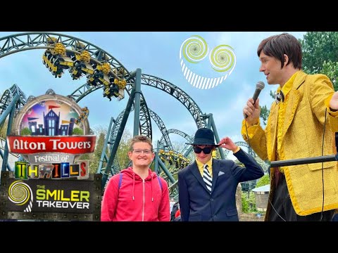 Alton Towers THE SMILER TAKEOVER Festival Of Thrills Vlog 2023