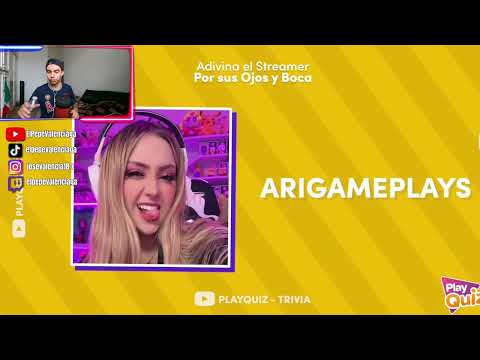 Reacción - Adivina el Streamer por sus Ojos y Boca 👁️👄👁️ | PlayQuiz Trivia