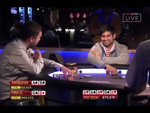 Tony G playing with an amateur