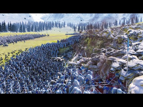 10,000 WEREWOLVES VS 33,500 MEDIEVAL SOLDIERS - UEBS MODS - Ultimate Epic Battle Simulator
