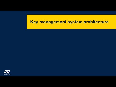 STM32WL security - 5 Key management system architecture