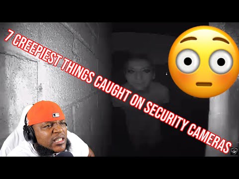 TWIGGA GOT CREEPED OUT LOL - 7 Creepiest Things Caught On Security Cameras(REACTION)
