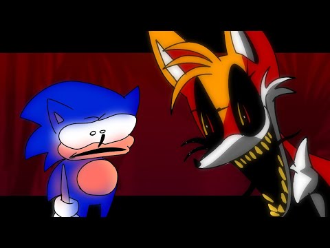Zalgo shows sonic his dance moves ( sonic.exe Last chance animation )