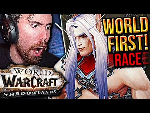 4 BOSSES DOWN! Asmongold Hosts the WORLD FIRST RACE for Mythic Castle Nathria
