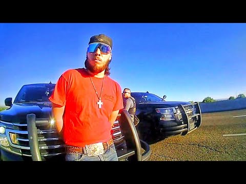 Road Rager Shoots at Car with Cops Right Behind