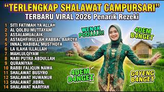 Download lagu SITI FATIMAH YA ALLAH 🌙 FULL ALBUM SHOLAWAT CAMPURSARI ADEM BANGET 2026 mp3