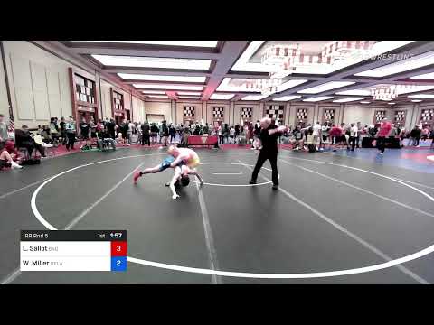 120 Lbs Rr Rnd 5 - Logan Sallot, Bad Karma Wrestling Club Vs Wyatt Miller, Delaware Wrestling 4ac6