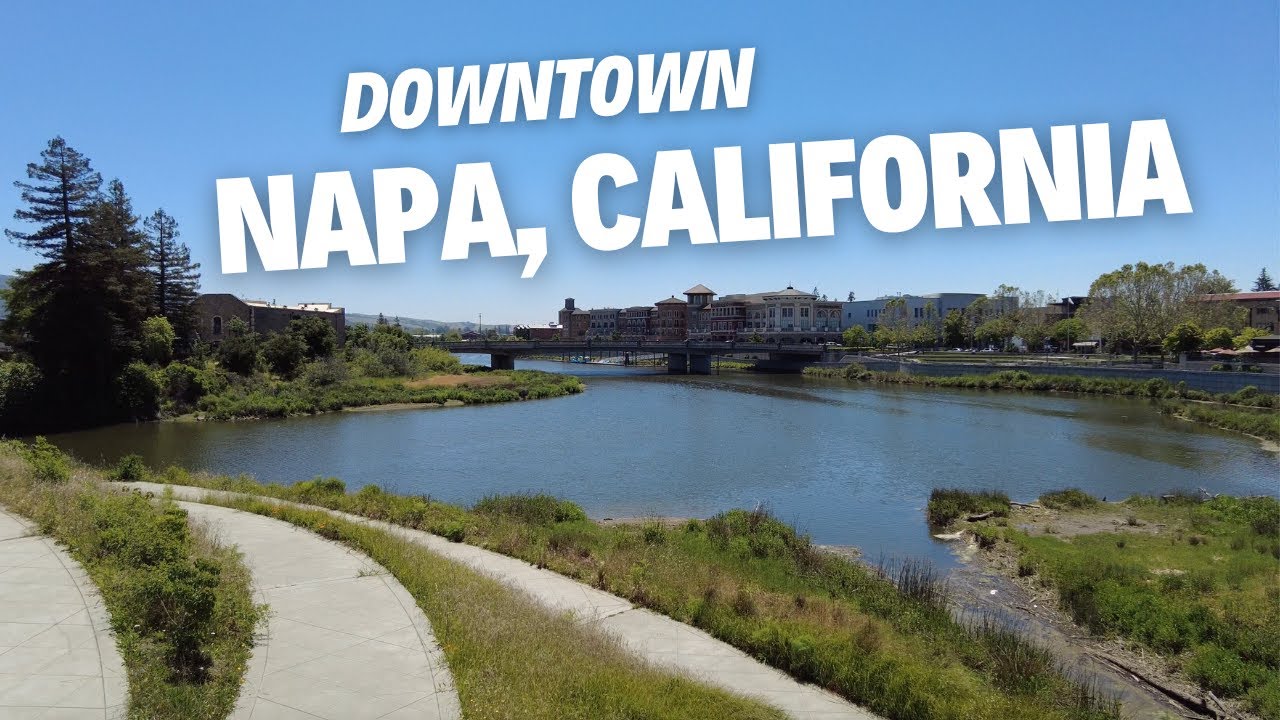 Immersive street-level walking tour through Napa, CA, United States, showcasing authentic urban landscapes, local architecture, and the vibrant atmosphere of the city's neighborhoods