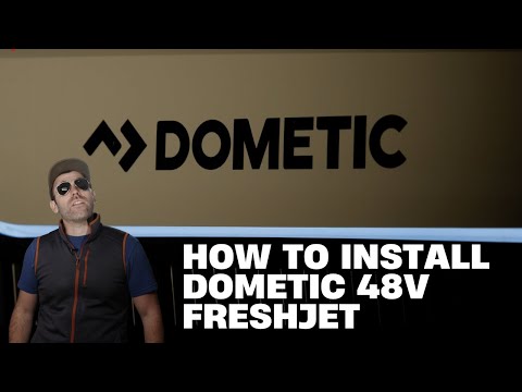 How to Install Dometic 48V FreshJet Air Conditioner + Heat Pump