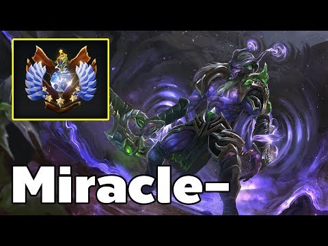 Miracle- Pro Faceless Void Carry Rank MMR Game