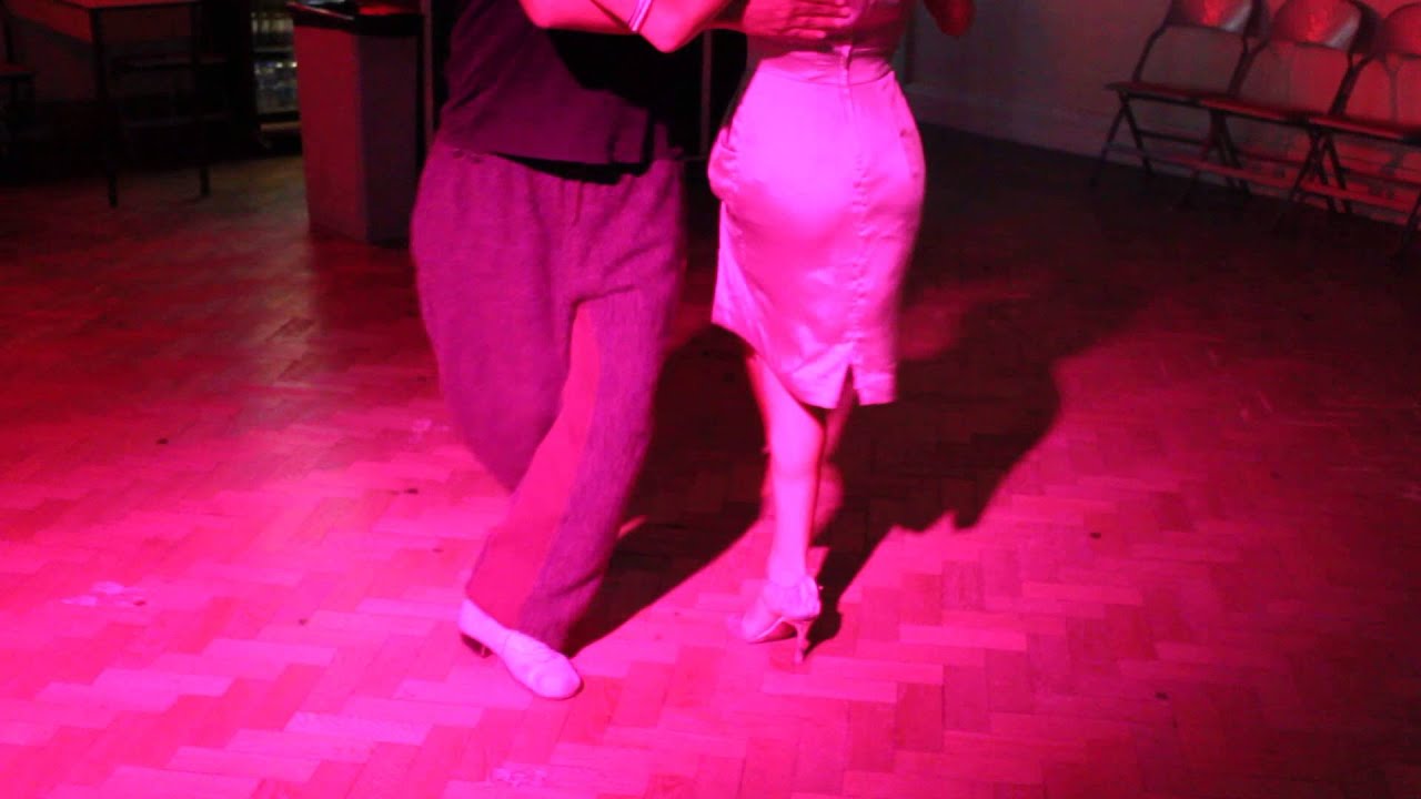 IVAN ARANDIA & PAULA DUARTE preparing a Boleos lesson.