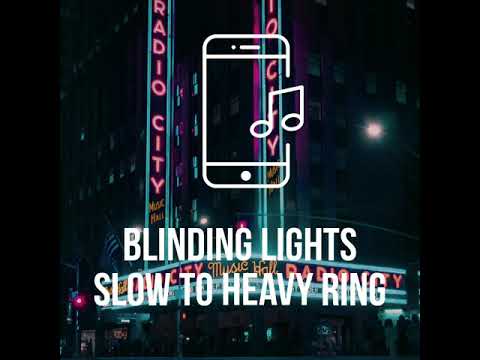 Blinding Lights Ringtone (Slow to Heavy Instrumental)